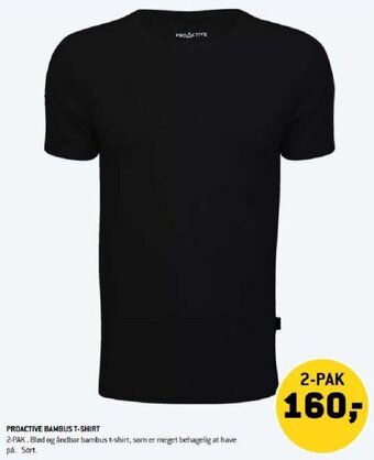 XL-BYG Proactive Bambus T-Shirt tilbud
