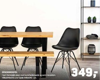 XL-BYG Spisebordsstol tilbud