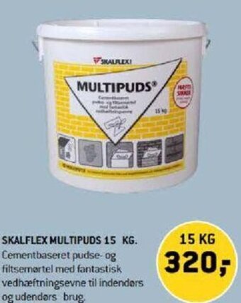 XL-BYG Skalflex Multipuds 15 KG tilbud