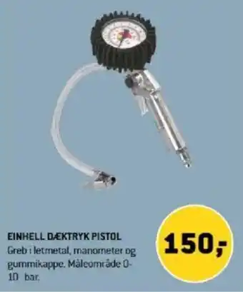 XL-BYG Einhell Dæktryk Pistol tilbud