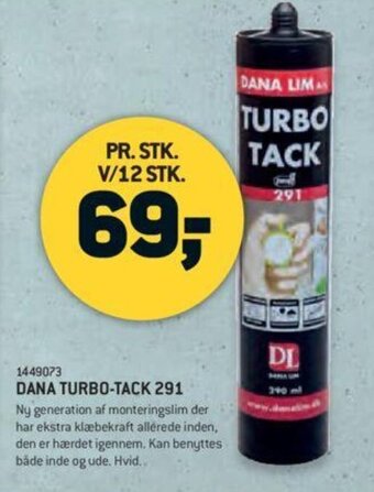 XL-BYG Dana Turbo-Tack 291 tilbud