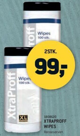 XL-BYG Xtraproff Wipes tilbud