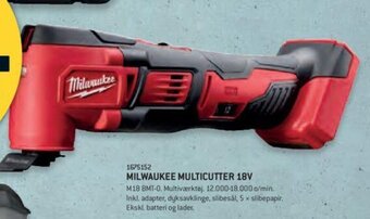 XL-BYG Milwaukee MultiCutter 18V tilbud