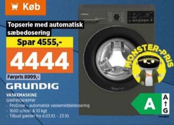 Power Grundig vaskemaskine tilbud