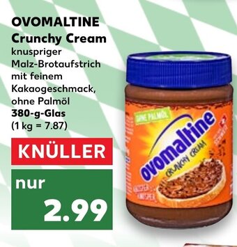 Kaufland Ovomaltine Crunchy Cream tilbud