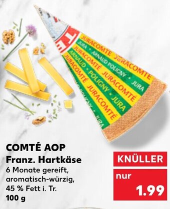 Kaufland Comté AOP Franz. Hartkäse tilbud