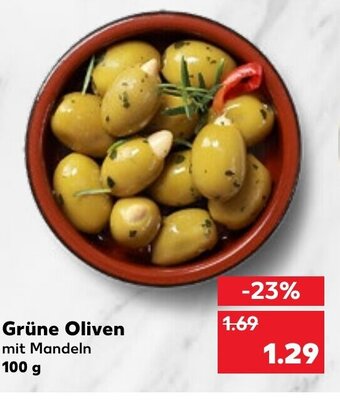 Grüne Oliven