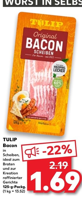 Kaufland DE Tulip Bacon tilbud