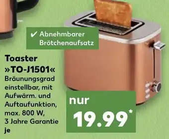 Kaufland Toaster TO-J1501 tilbud