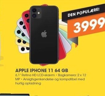 Expert Apple iphone 11 64 gb tilbud