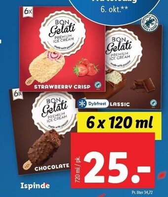 Lidl Ispinde tilbud