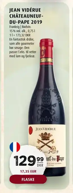 Jean vidérue châteauneuf- du-pape 2019