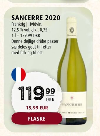 Scandinavian Park Sancerre 2020 tilbud