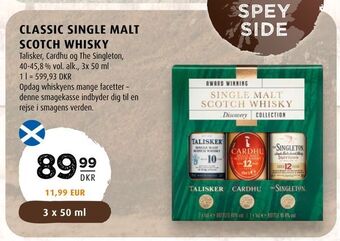 Scandinavian Park Classic single malt scotch whisky tilbud