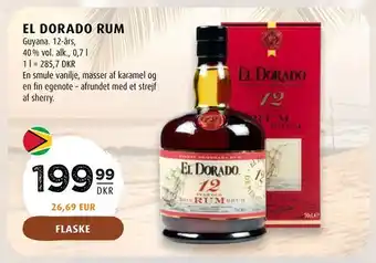 Scandinavian Park El dorado rum tilbud