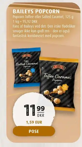Scandinavian Park Baileys popcorn tilbud