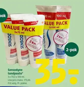 Coop 365 Sensodyne tandpasta tilbud