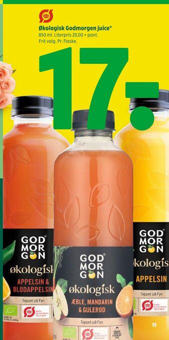 Coop 365 Økologisk godmorgen juice tilbud