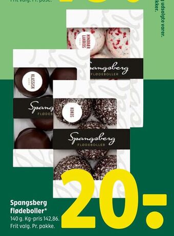 Coop 365 Spangsberg flødeboller tilbud