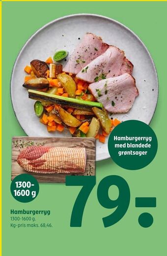 Coop 365 Hamburgerryg tilbud