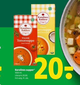 Coop 365 Karolines supper tilbud