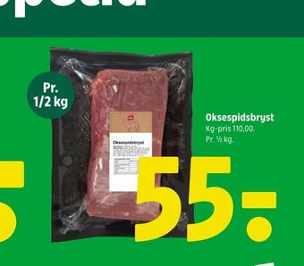 Coop 365 Oksespidsbryst tilbud