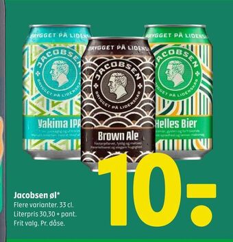 Coop 365 Jacobsen øl tilbud