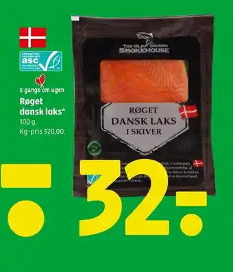 Coop 365 Røget dansk laks tilbud