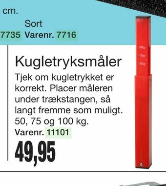 Harald Nyborg Kugletryksmåler tilbud
