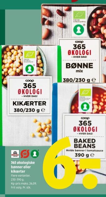 Coop 365 Coop 365 bønner tilbud