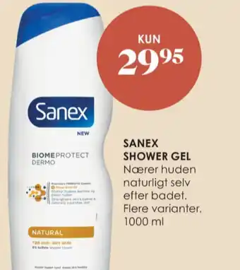 Matas Sanex bodyshampoo tilbud