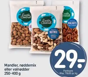 REMA 1000 Mandler, nøddemix el. valnødder tilbud