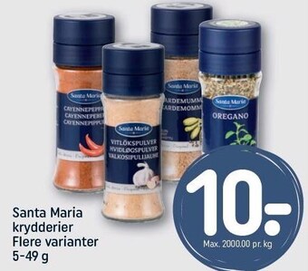 REMA 1000 Santa maria krydderier tilbud