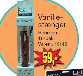 Vaniljestænger