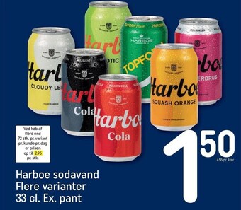 REMA 1000 Harboe sodavand tilbud