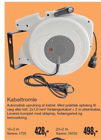 Harald Nyborg Kabeltromle tilbud