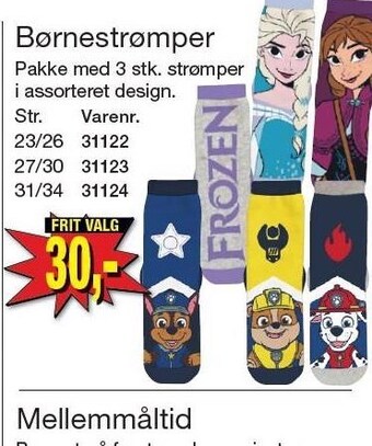 Harald Nyborg Børnestrømper tilbud