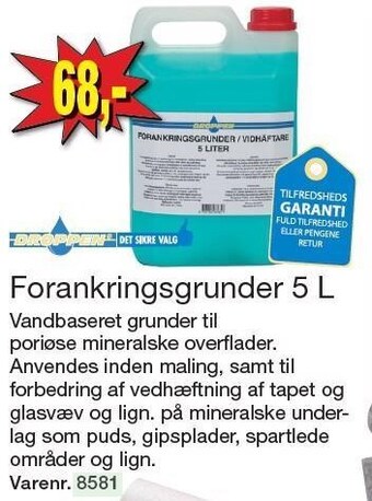 Harald Nyborg Forankringsgrunder 5 l tilbud