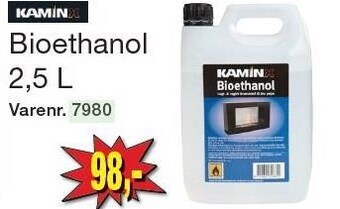 Harald Nyborg Bioethanol 2,5 l tilbud