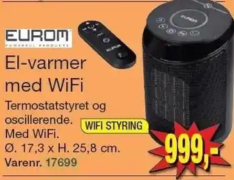 Harald Nyborg El-varmer m. wifi tilbud