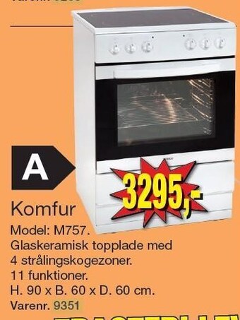 Harald Nyborg Komfur tilbud