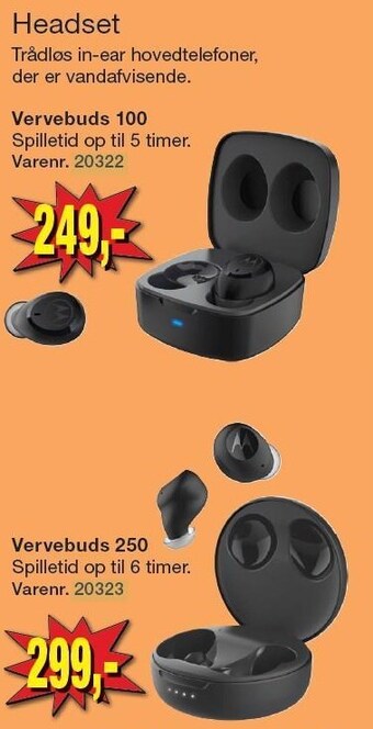 Harald Nyborg Headset tilbud