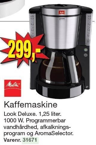 Harald Nyborg Kaffemaskine tilbud