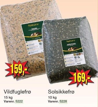 Harald Nyborg Vildfuglefrø el. solsikkefrø tilbud