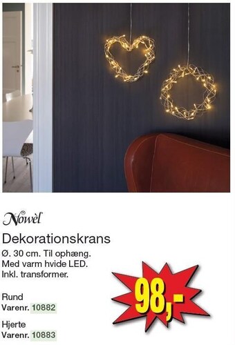 Harald Nyborg Dekorationskrans tilbud