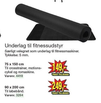 Harald Nyborg Underlag til fitnessudstyr tilbud