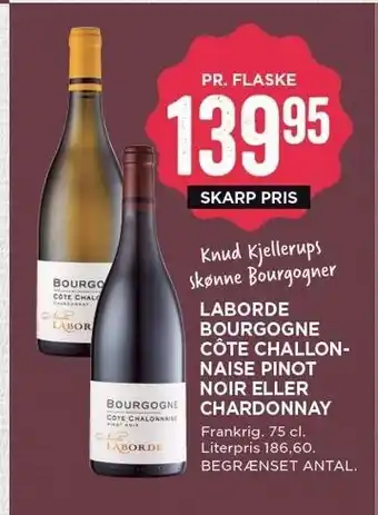 Laborde bourgogne côte challonnaise pinot noir el. chardonnay