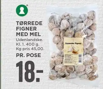 Tørrede figner med mel