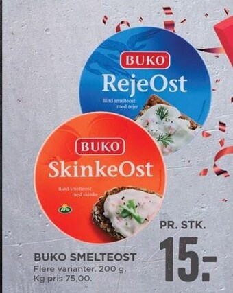 MENY Buko smelteost tilbud