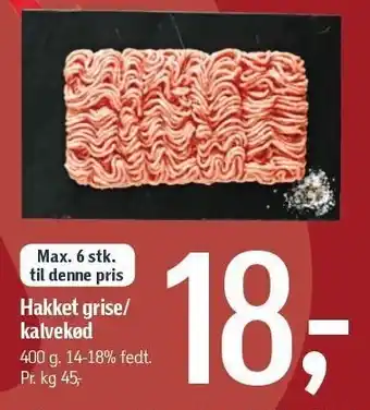 Føtex Hakket gruse/kalvekød tilbud